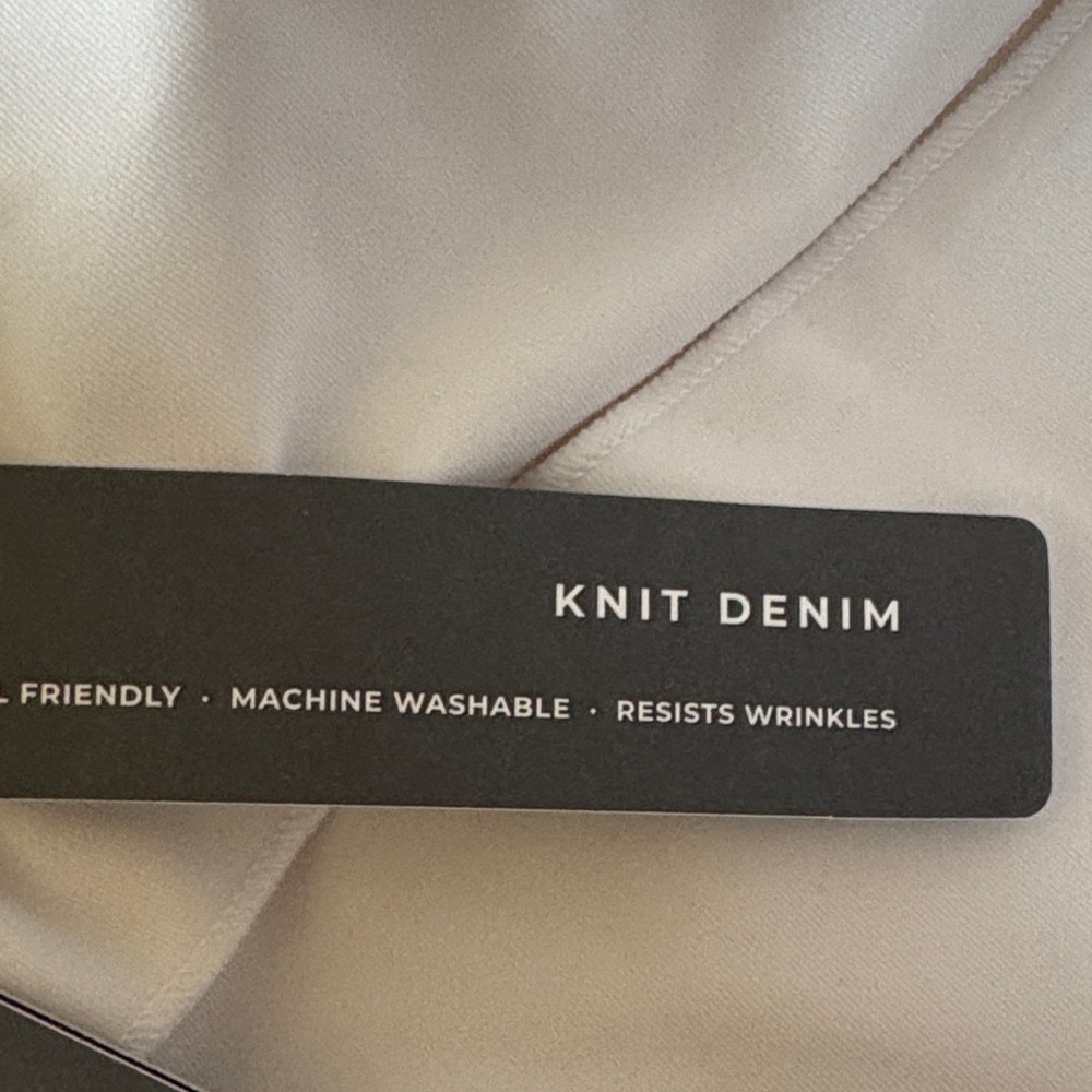 NWT Lysse Knit Denim Wide Leg Pants L - Picture 11 of 14